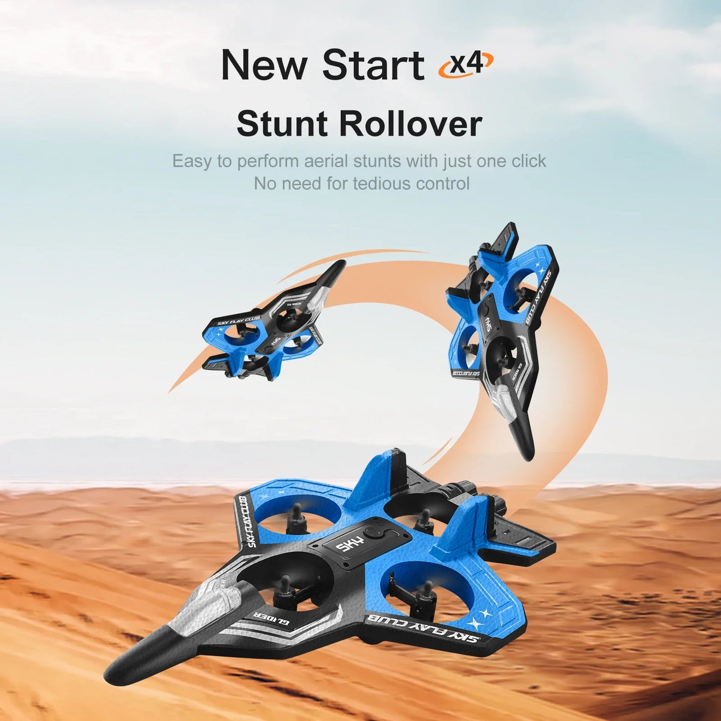 New YP3 Glider Flying Helicopter RC Hobby Jet Plane 2.4G Stunt Remote Control Foam Fighter Airplane Toy Drone With Light