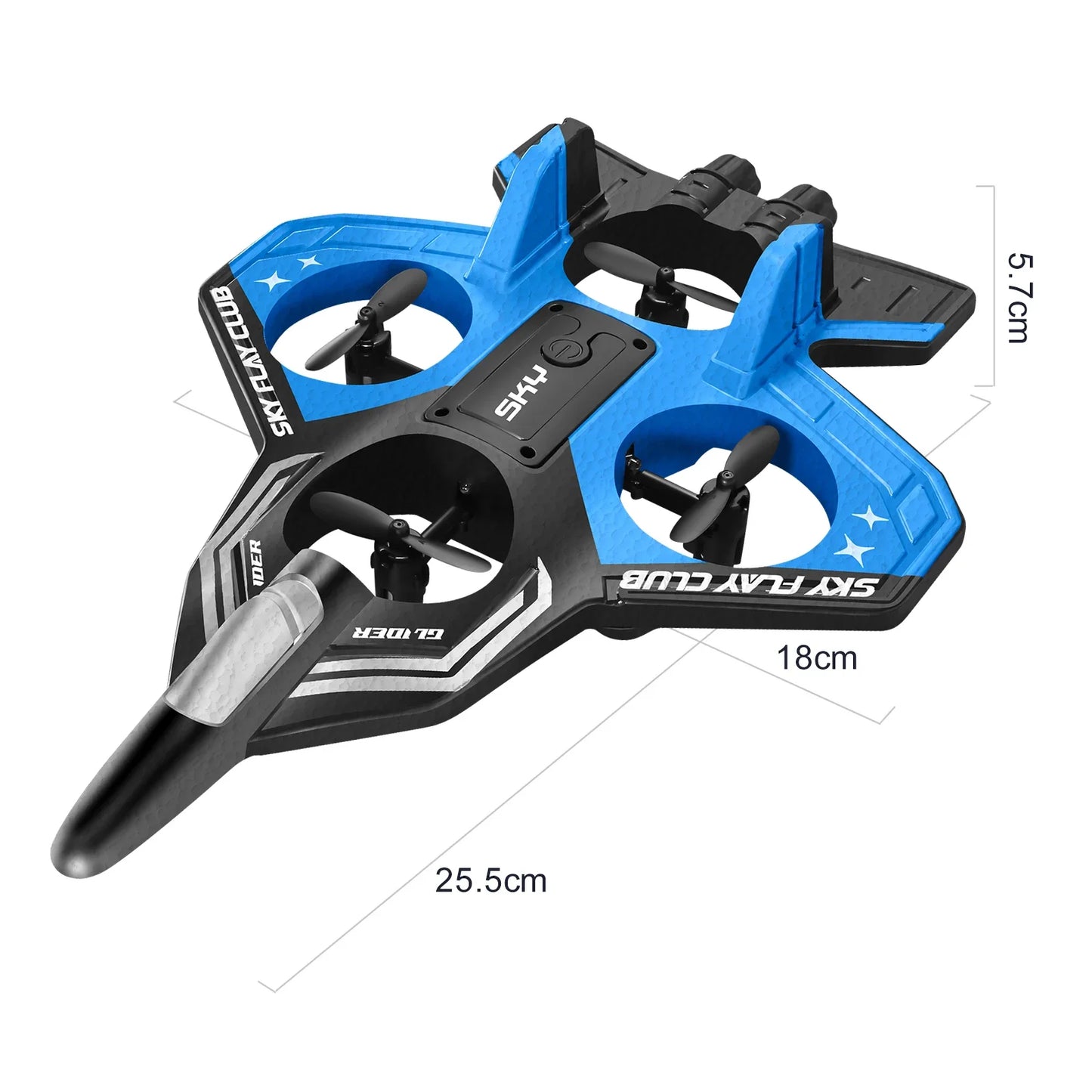 New YP3 Glider Flying Helicopter RC Hobby Jet Plane 2.4G Stunt Remote Control Foam Fighter Airplane Toy Drone With Light